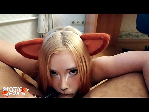 ❤️ Kitsune आफ्नो मुखमा डिक र कम निल्यो ❤❌  ne.robosexshop.ru मा
